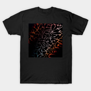 abstract lines T-Shirt